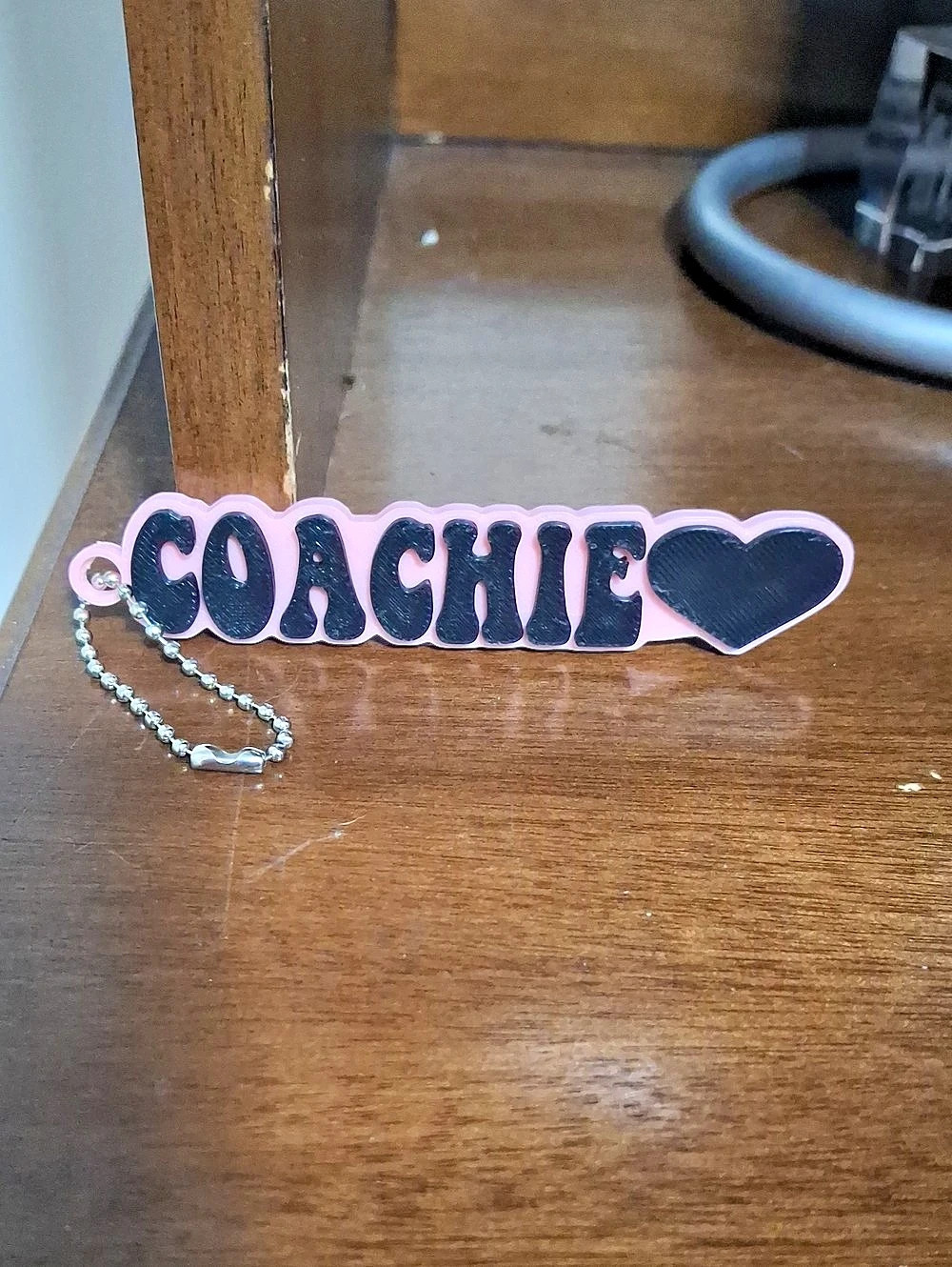 Novelty "Coachie" KeyChain and/or Bag Charm